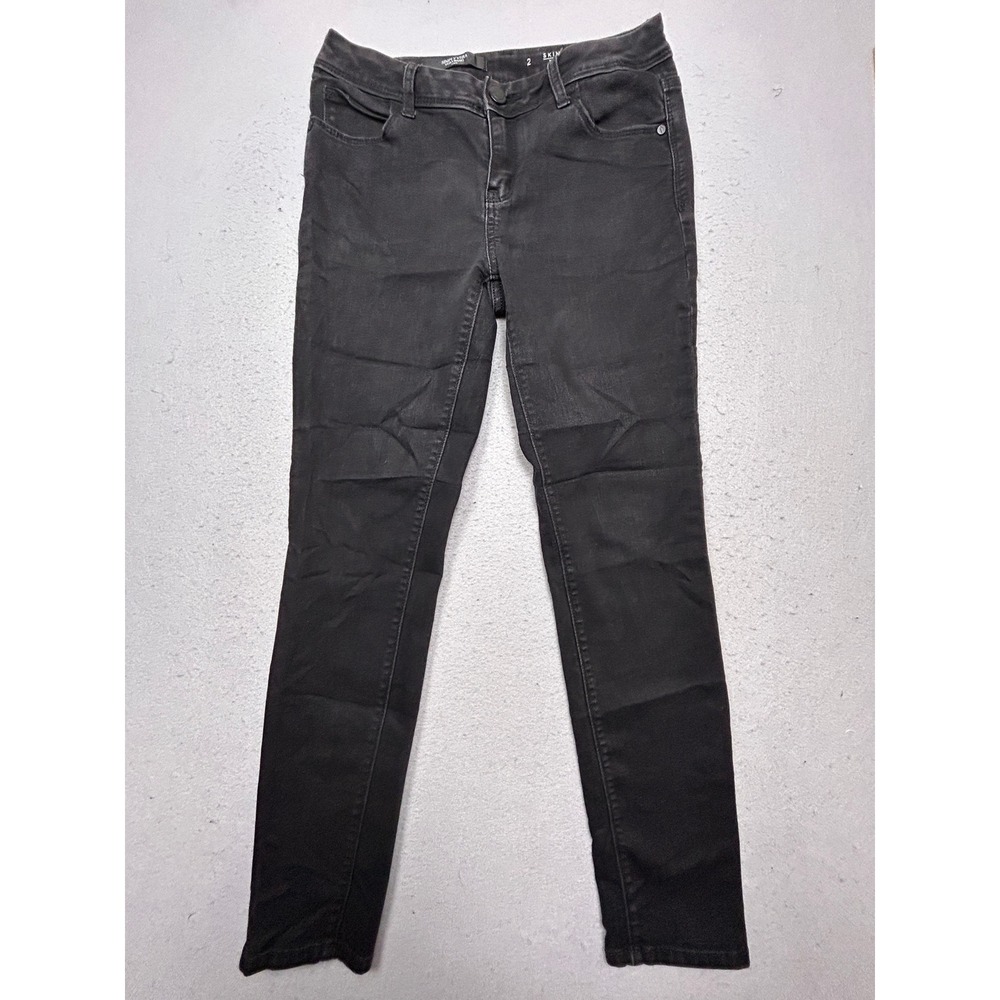 Simply Vera Vera Wang Skinny Jeans Denim Black Size 2 W28 Womens